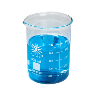 United Scientific® Heavy-Duty Low-Form Glass Graduated Beaker, 1000 mL